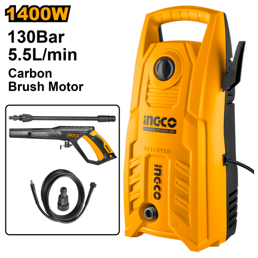 Nettoyeur Haute Pression 1400w 130Bar INGCO